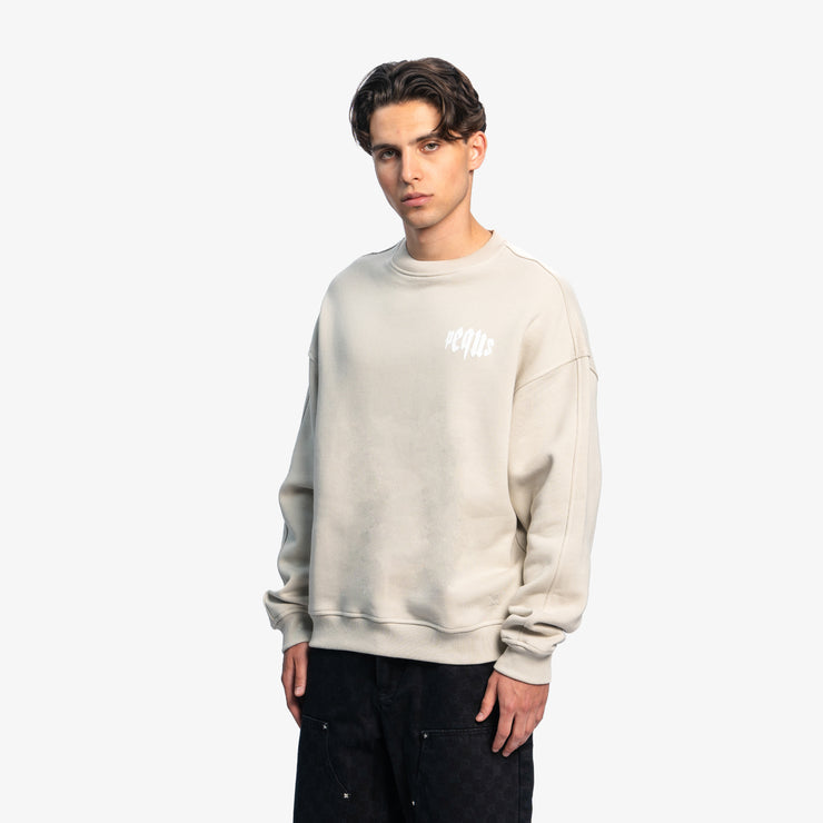 Pequs Mythic Chest Logo Sweater Online Outlet