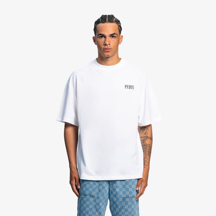 Pequs Chest Logo T-Shirt Blitzangebot