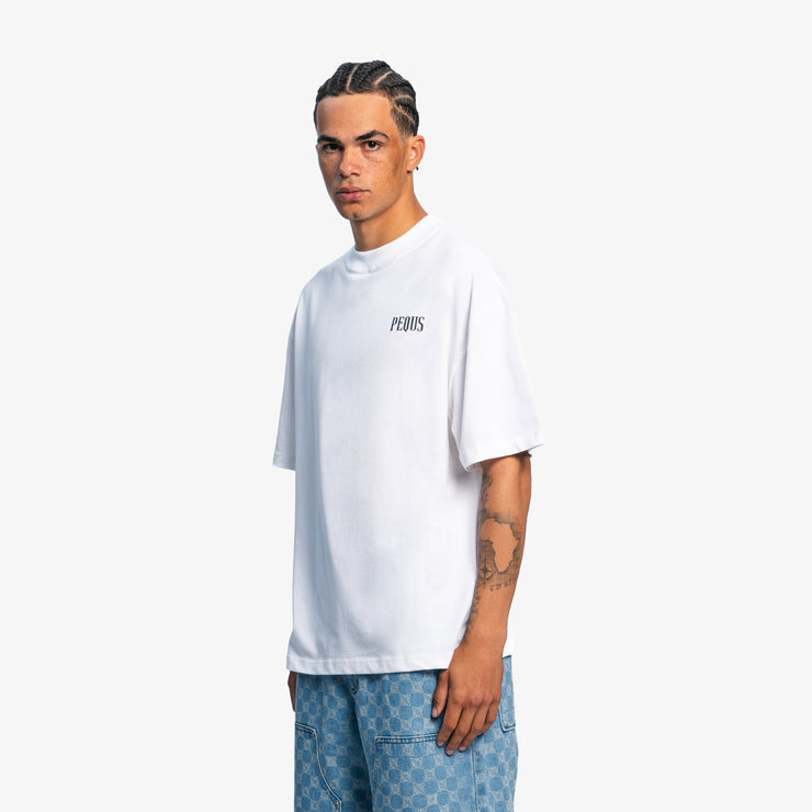 Pequs Chest Logo T-Shirt Blitzangebot