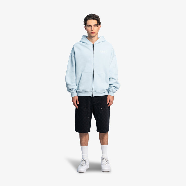 Pequs Back Logo Zip Hoodie Neuheiten