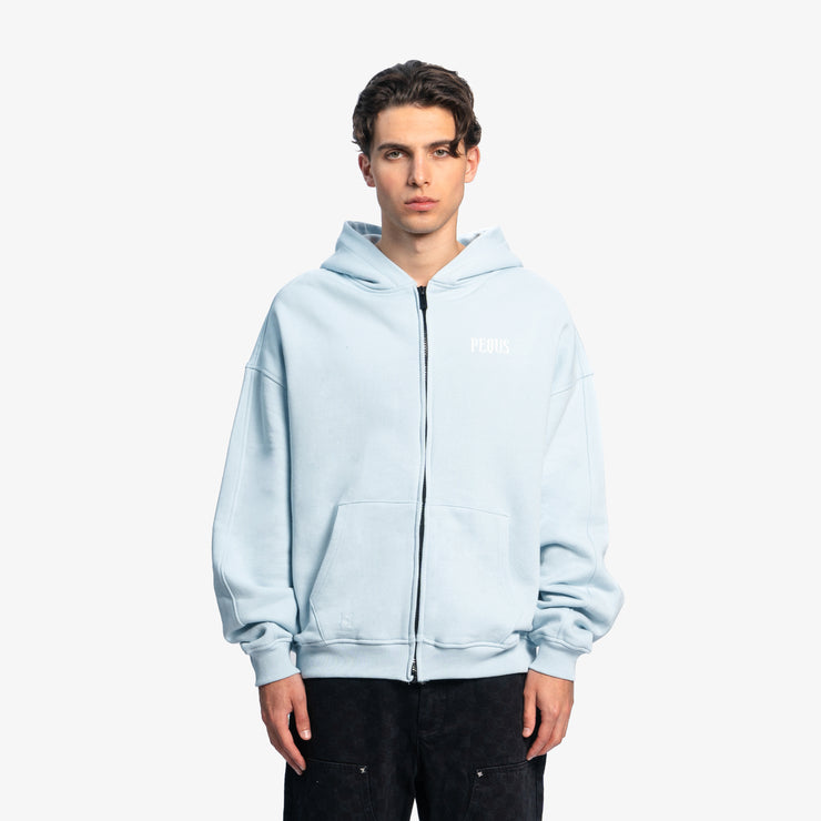 Pequs Back Logo Zip Hoodie Neuheiten