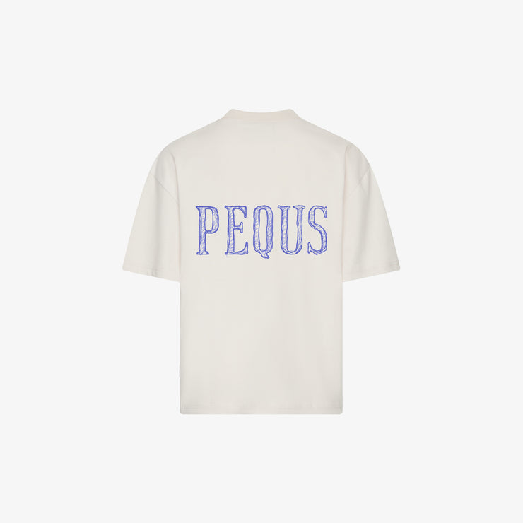Pequs Scribble Back Logo T-Shirt Wochenangebot