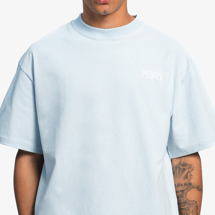 Pequs Back Logo T-Shirt Bis zu 65% Rabatt
