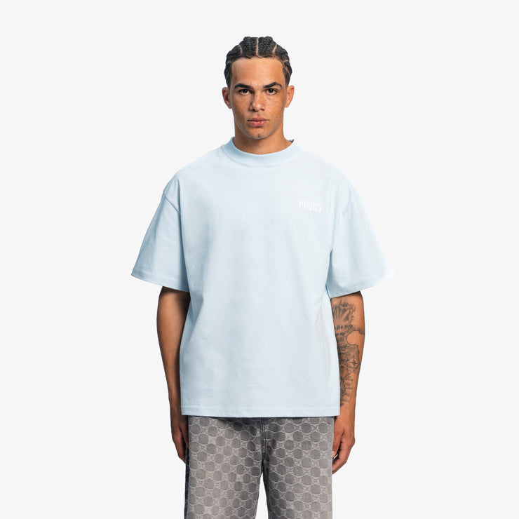Pequs Back Logo T-Shirt Bis zu 65% Rabatt