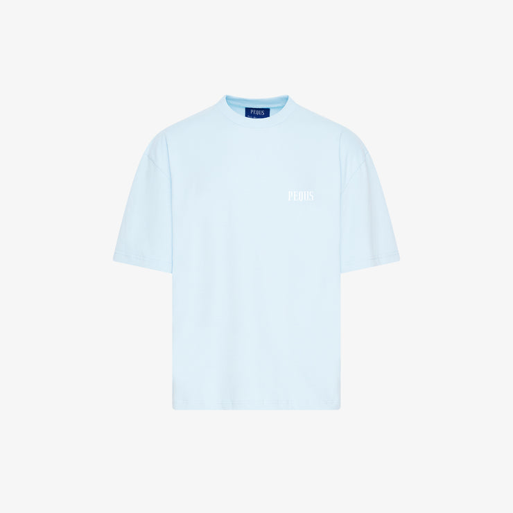 Pequs Back Logo T-Shirt Bis zu 65% Rabatt