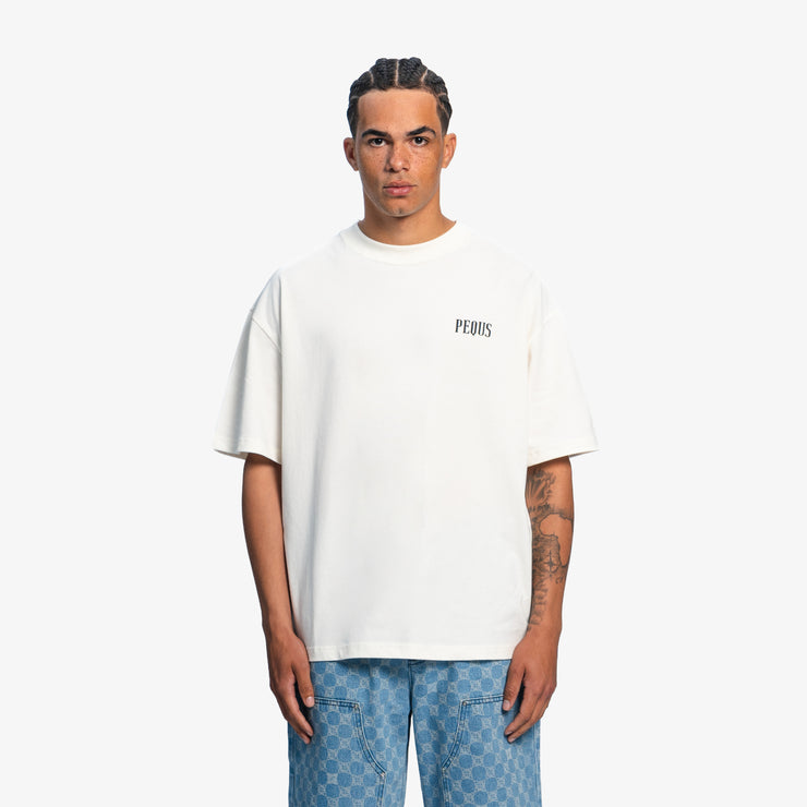 Pequs Back Logo T-Shirt Begrenzt auf 3 Tage