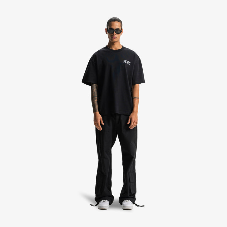 Pequs Back Logo T-Shirt Rabatte dieses Monats