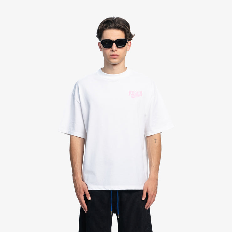 Pequs Box Logo T-Shirt Fabrikverkauf