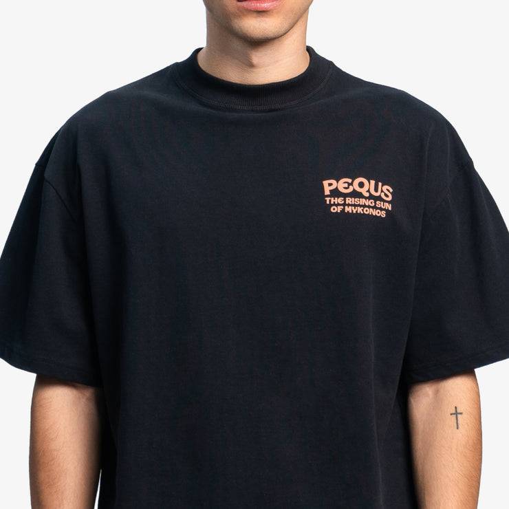 Pequs Rising Sun T-Shirt Limitierter Zeitrabatt