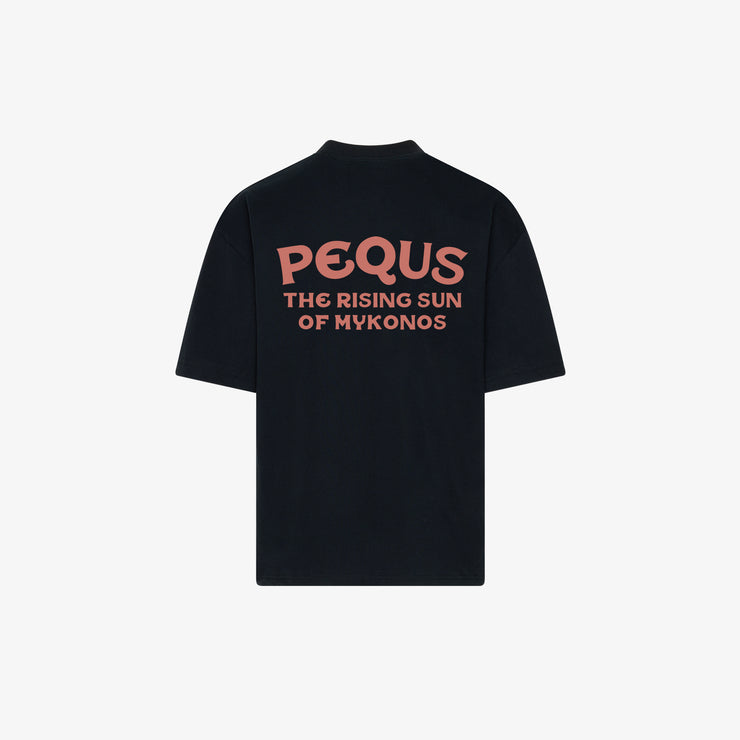 Pequs Rising Sun T-Shirt Limitierter Zeitrabatt