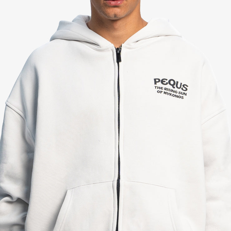 Pequs Rising Sun Zip Hoodie Fabrikpreis