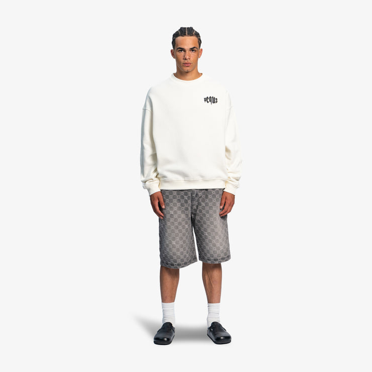 Pequs Mythic Chest Logo Sweater Flash Sale