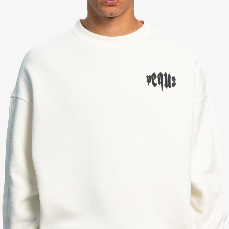 Pequs Mythic Chest Logo Sweater Flash Sale