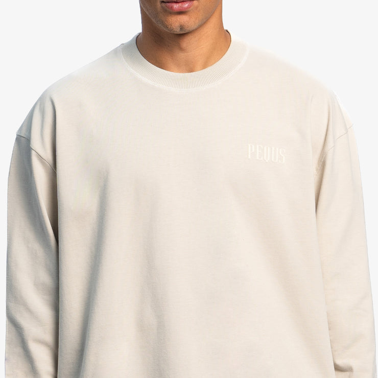 Pequs Chest Logo Longsleeve Begrenztes Angebot