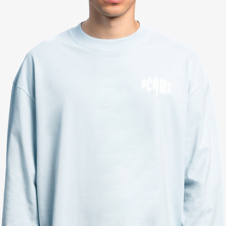 Pequs Mythic Chest Logo Longsleeve Preisnachlass