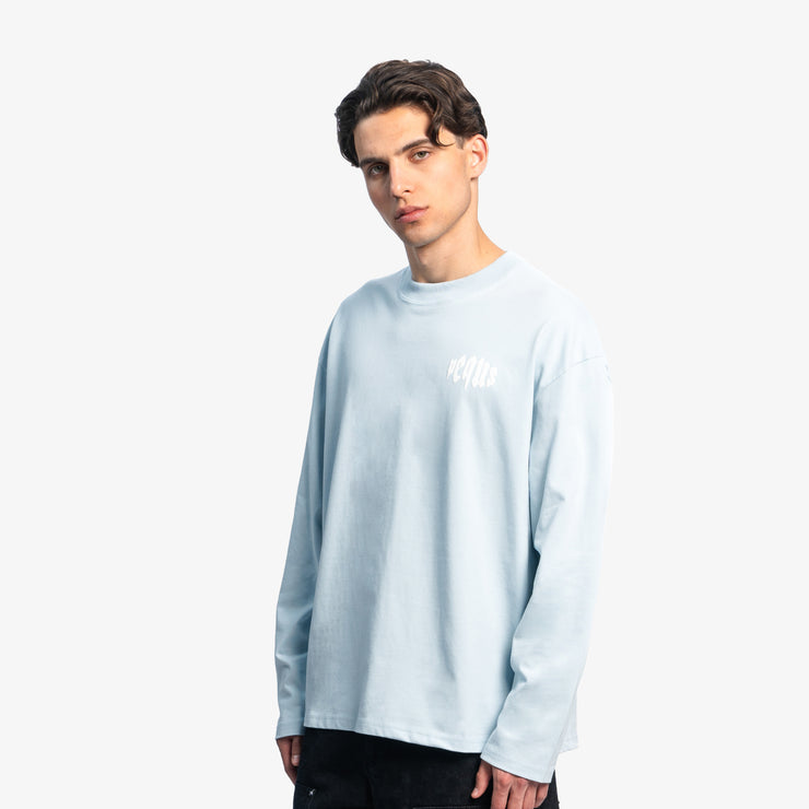 Pequs Mythic Chest Logo Longsleeve Preisnachlass