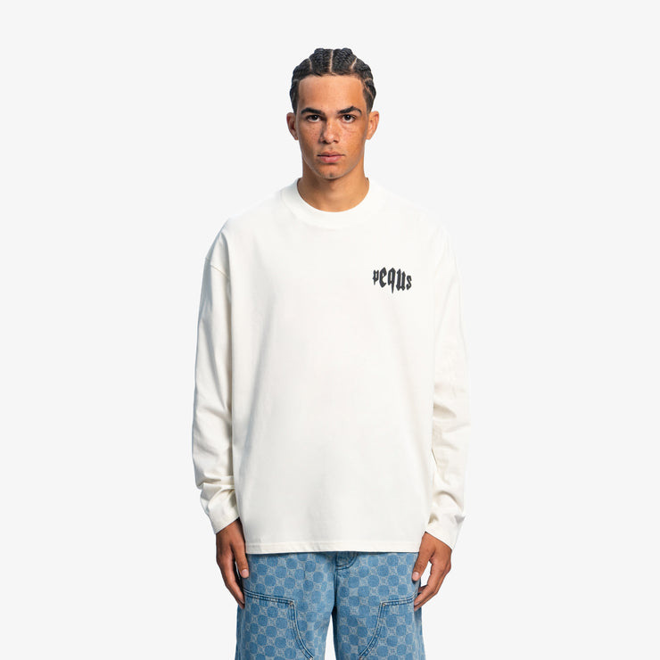 Pequs Mythic Chest Logo Longsleeve Saisonschlussverkauf