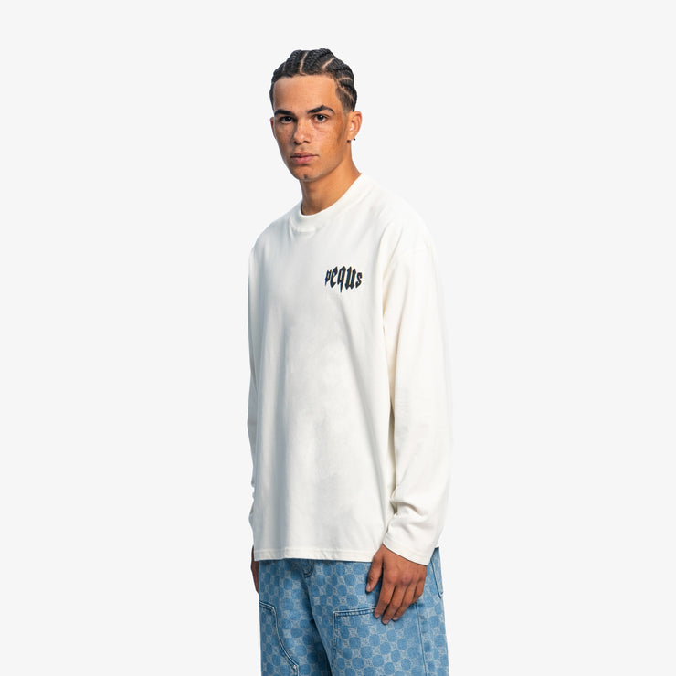 Pequs Mythic Chest Logo Longsleeve Saisonschlussverkauf