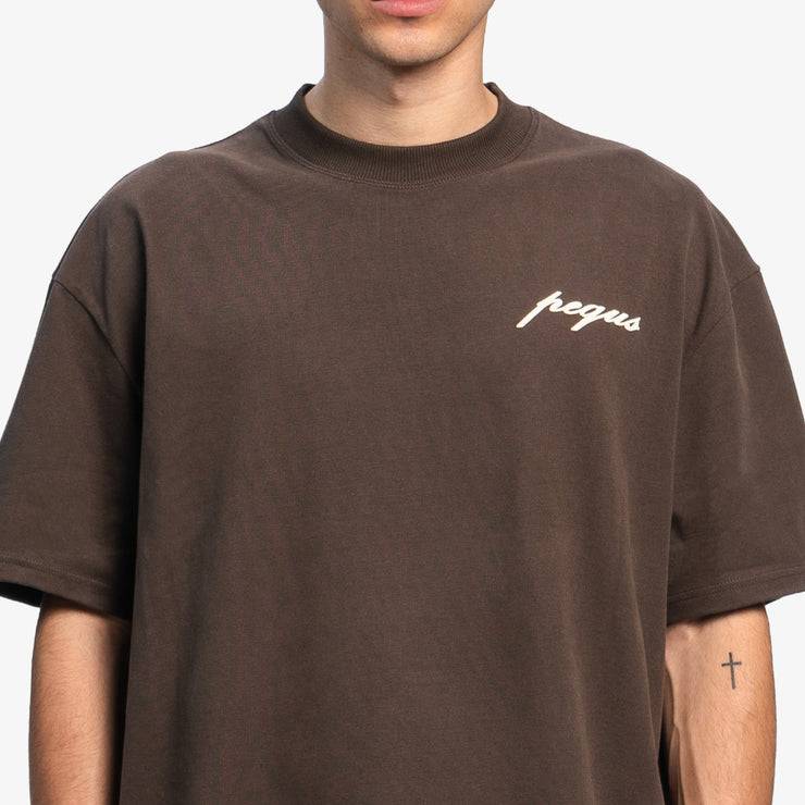 Pequs A Paradise Beach Club Back Logo T-Shirt Black Friday