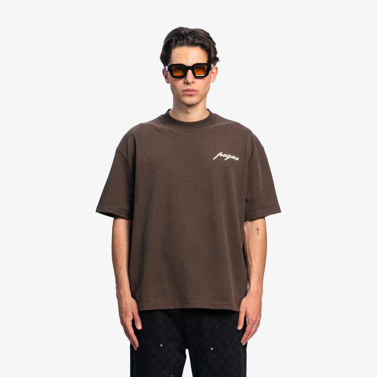 Pequs A Paradise Beach Club Back Logo T-Shirt Black Friday