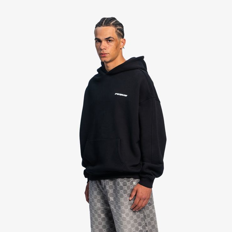 Pequs Plágia Chest Logo Hoodie Neueste Mode