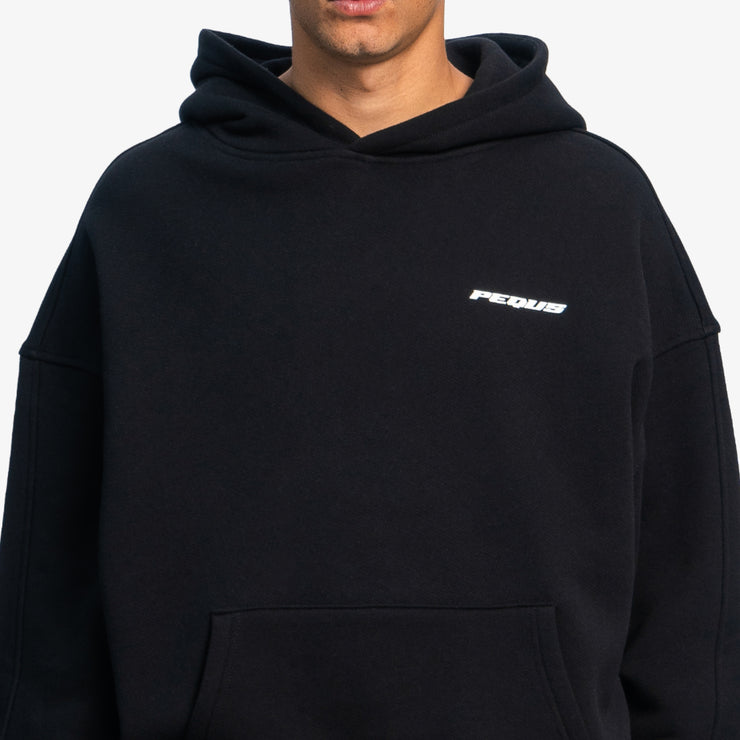 Pequs Plágia Chest Logo Hoodie Neueste Mode