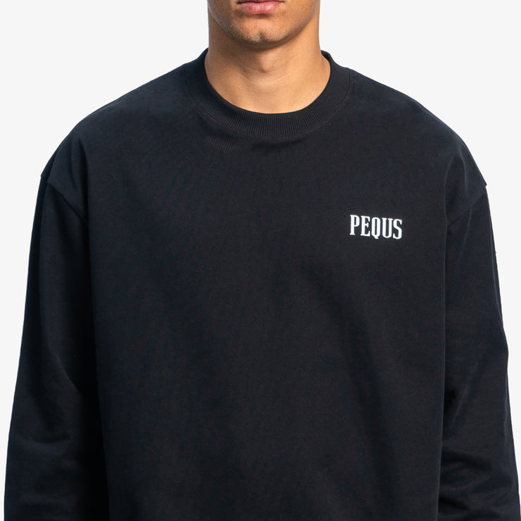 Pequs Back Logo Longsleeve Kauf eins, bekomm eins gratis