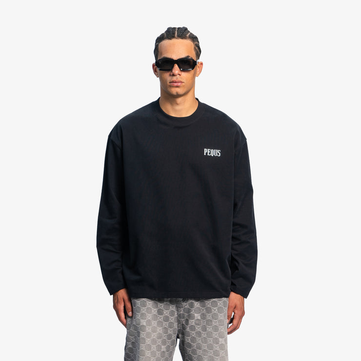 Pequs Back Logo Longsleeve Kauf eins, bekomm eins gratis
