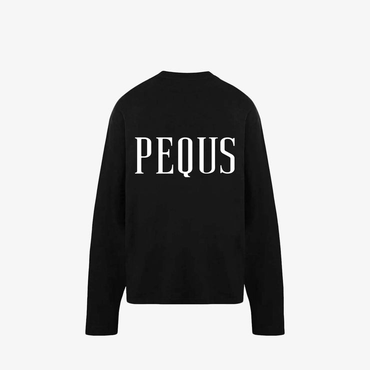 Pequs Back Logo Longsleeve Kauf eins, bekomm eins gratis