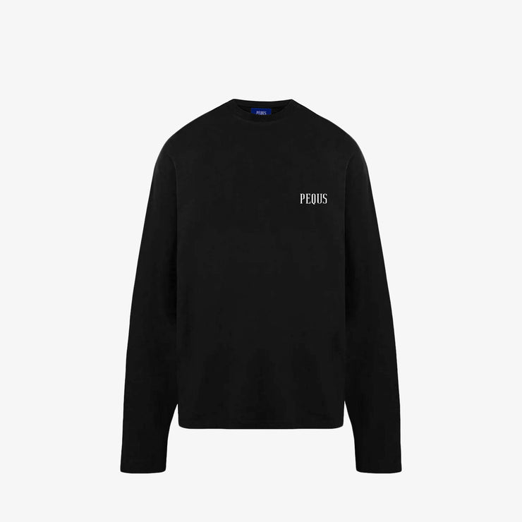 Pequs Back Logo Longsleeve Kauf eins, bekomm eins gratis