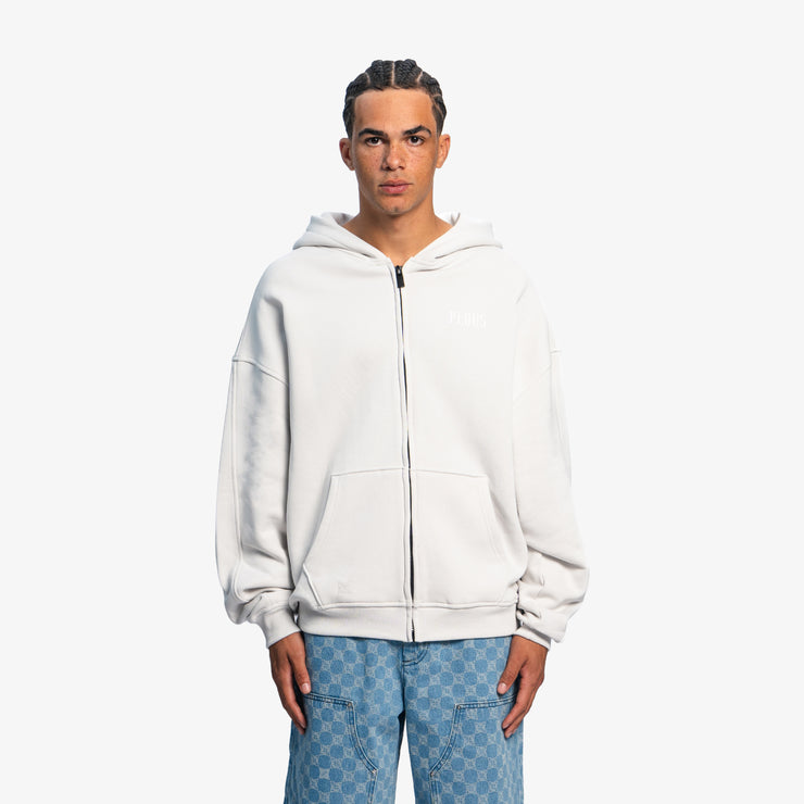 Pequs Back Logo Zip Hoodie Letzte 3 Tage
