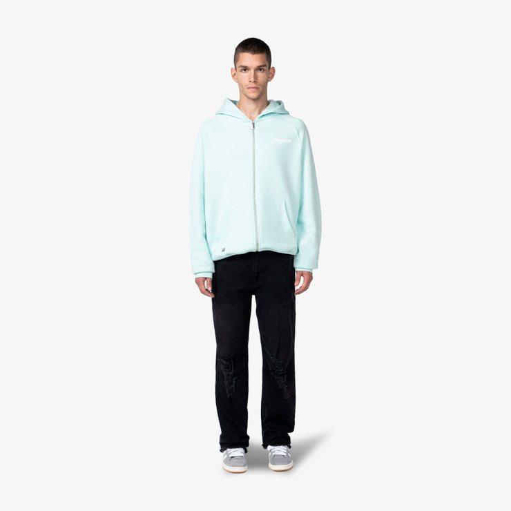 Pequs Scripted Chest Logo Zip Hoodie Bis zu 50% Rabatt