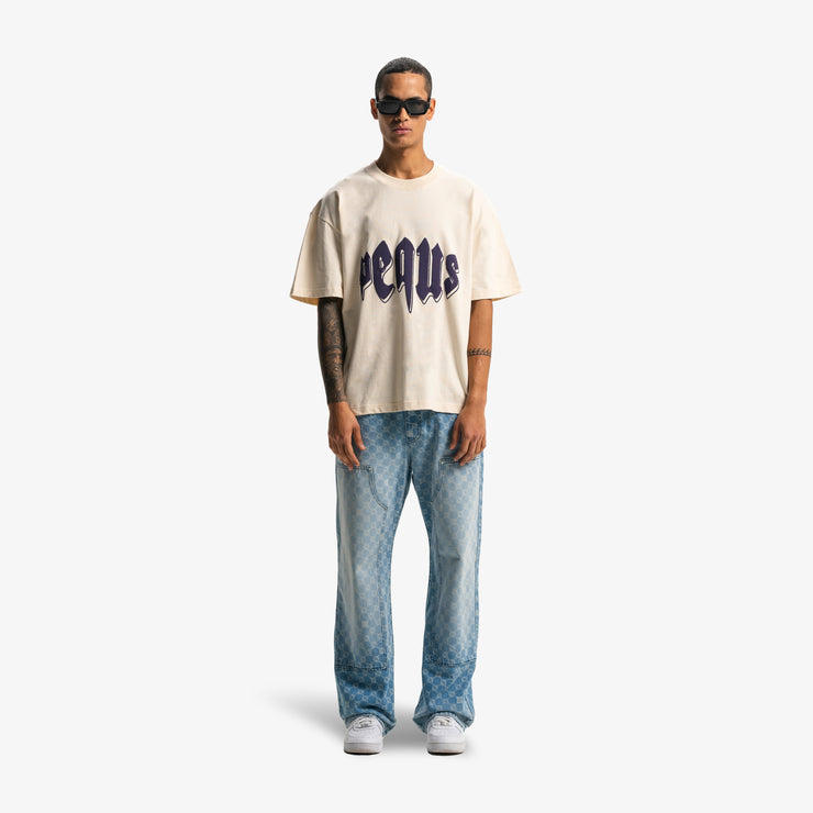 Pequs Outlined Mythic Logo T-Shirt Nur noch ein Tag übrig