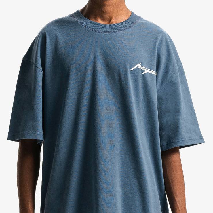 Pequs PEQUS Chest Logo T-Shirt 50% Rabatt mit kostenlosem Versand