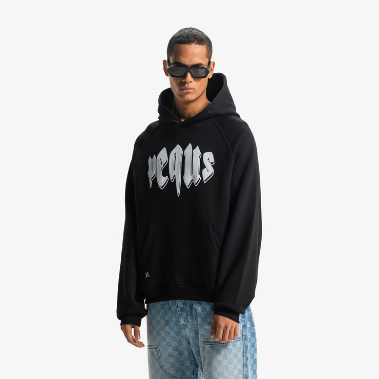 Pequs Outlined Mythic Logo Hoodie Im Verkauf