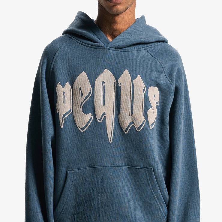 Pequs Outlined Mythic Logo Hoodie 50% Rabatt für begrenzte Zeit