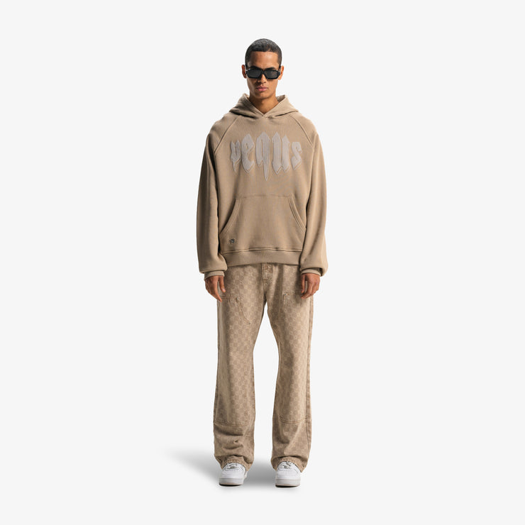 Pequs Outlined Mythic Logo Hoodie Rabatte dieses Monats