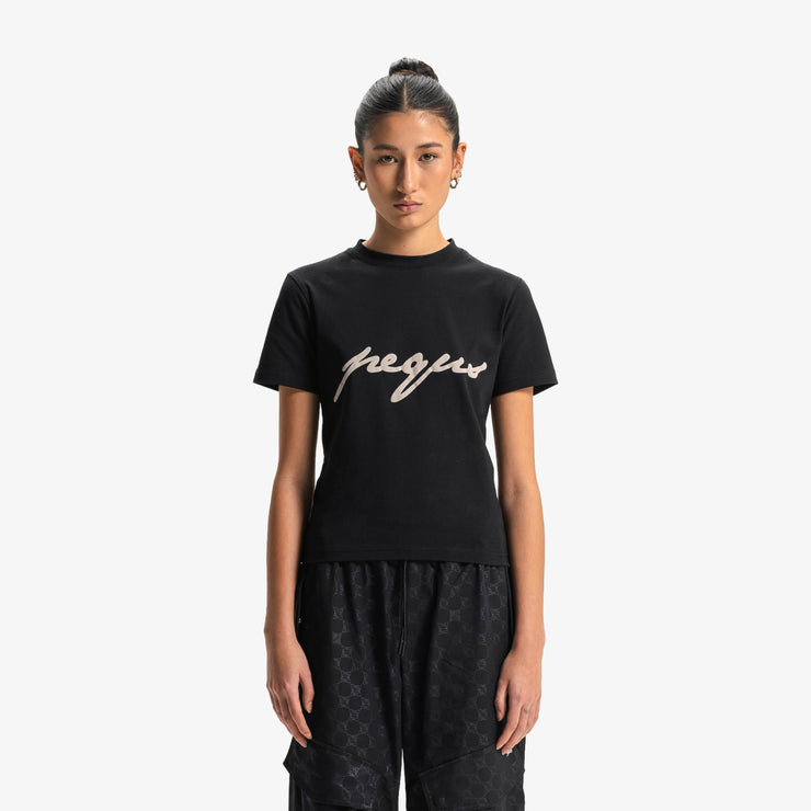 Pequs Fitted Ink Logo T-Shirt Fabrikpreis