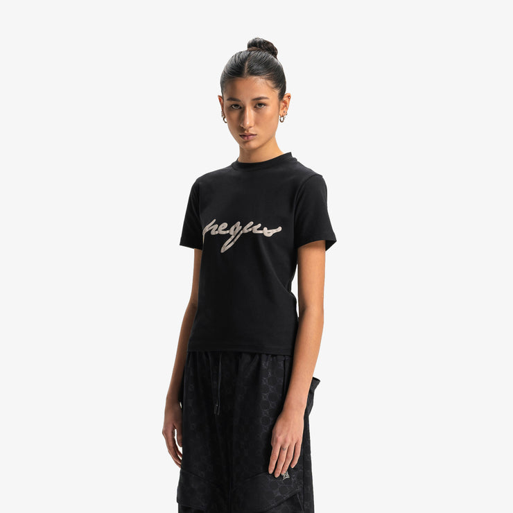Pequs Fitted Ink Logo T-Shirt Fabrikpreis