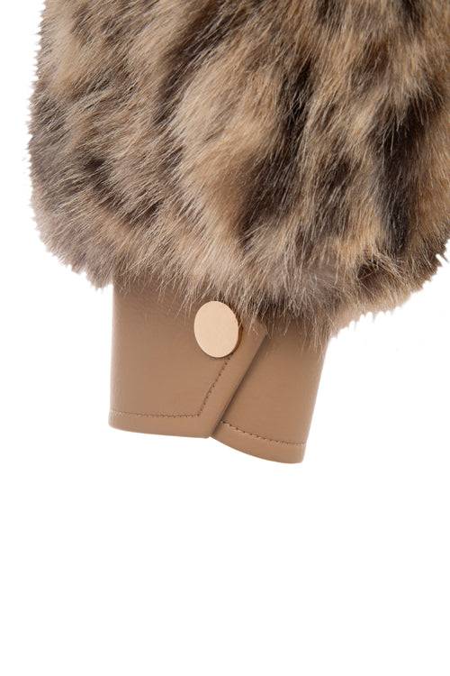Petite M. Kunstpelz Blouson mit Tiger-Print Osterangebot