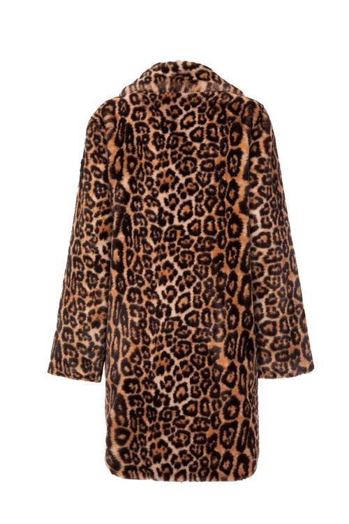 Petite M. Blazermantel mit Leopardenmuster Tiefpreis