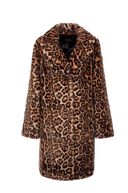 Petite M. Blazermantel mit Leopardenmuster Outlet
