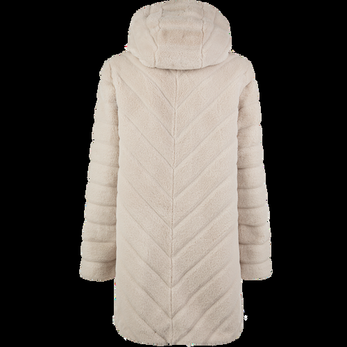 Petite M. Leichte Kunstpelz Jacke mit Kapuze Osterangebot