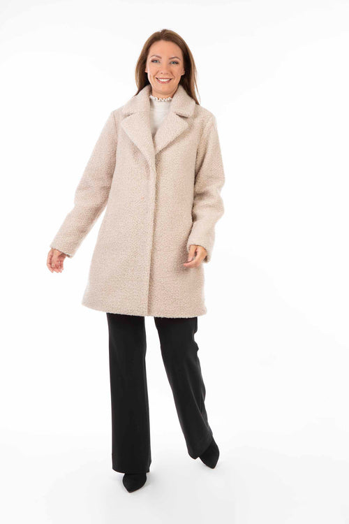 Petite M. Kunstfell Teddymantel mit Glitzer Top Angebot