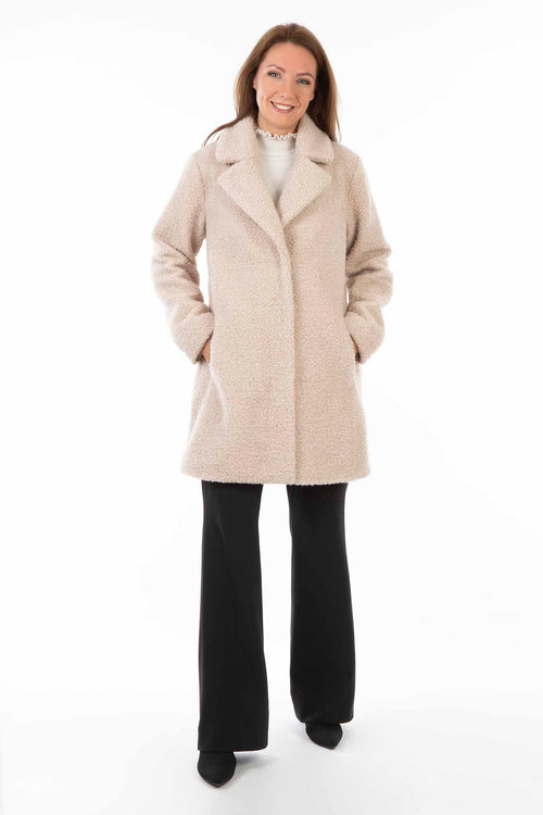 Petite M. Kunstfell Teddymantel mit Glitzer Bis zu 60% Rabatt