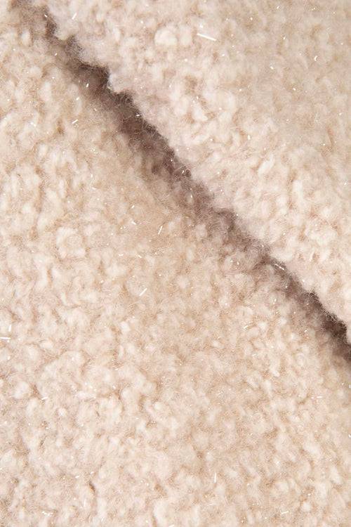 Petite M. Kunstfell Teddymantel mit Glitzer Bis zu 60% Rabatt