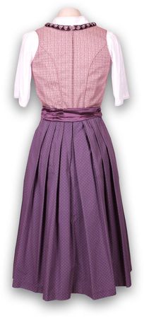Pezzo D'oro Designer Wiesndirndl Oktoberfestdirndl beerefarben Midilänge Kostenlose Rückgabe