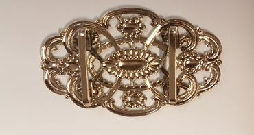 Pezzo D'oro Dirndlspangerl oval,altsilber, Schürzenschließe Trachtenschließe Discount Store für neue Produkte