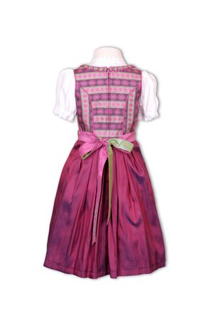 Pezzo D'oro Jugenddirndl Festtagsdirndl, Wiesndirndl, Kirchweihdirndl beere/dunkles pink Schlussverkauf