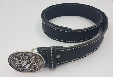 Pezzo D'oro Koppelgürtel Bayern Bayerisches Wappen, Löwe, 4 cm Fabrik Onlineshop